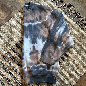 ☾ URBAN RENEWAL tie dye crewneck